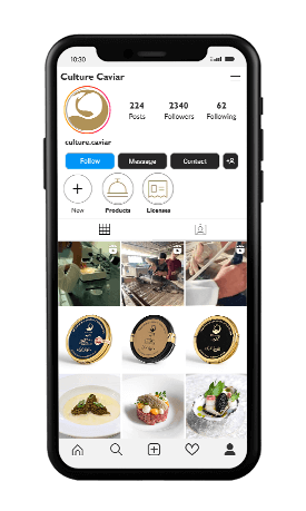 Caviar Culture Instagram