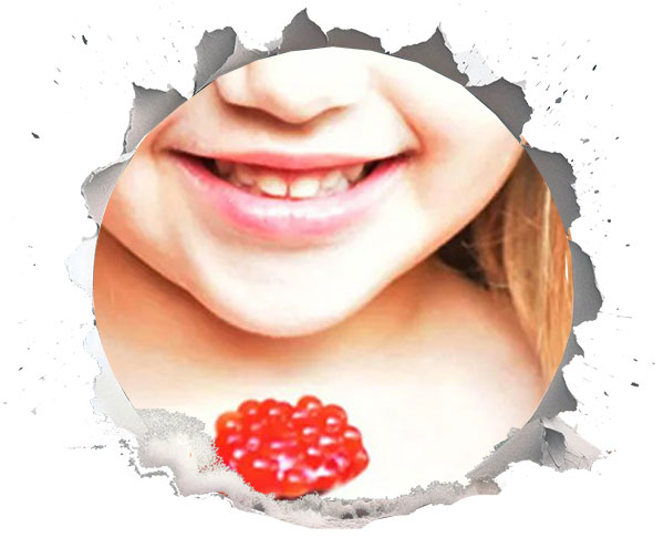 فواید خاویار برای بچه ها