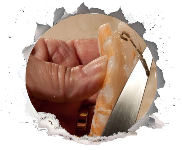 پاک کردن میگو