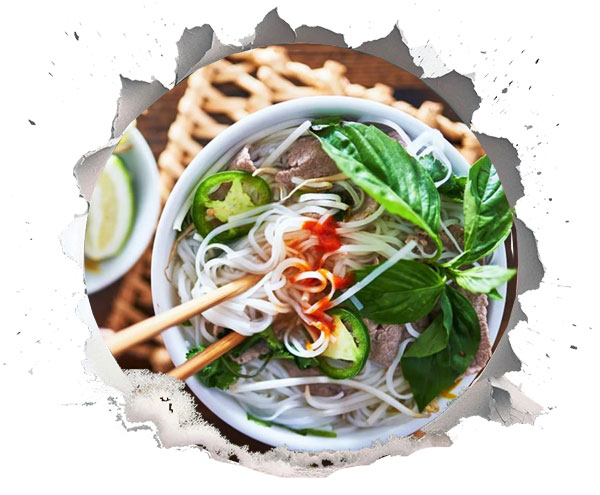 11. سوپ نودل فو (Pho) غذای خارجی