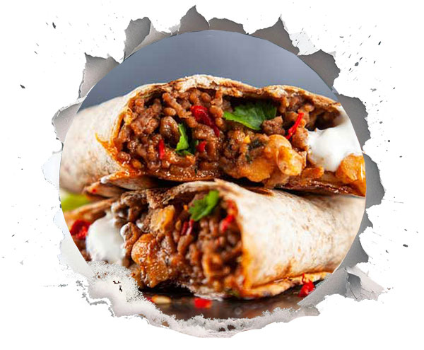 7. بوریتو (Burrito) غذای خارجی