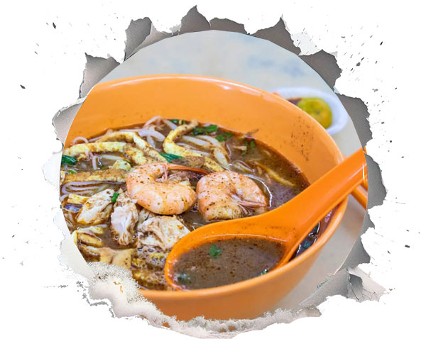 2. ساراواک لاکسا (Sarawak Laksa)