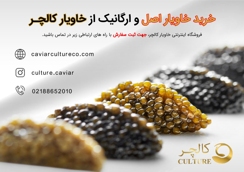 خرید خاویار برای دورچین