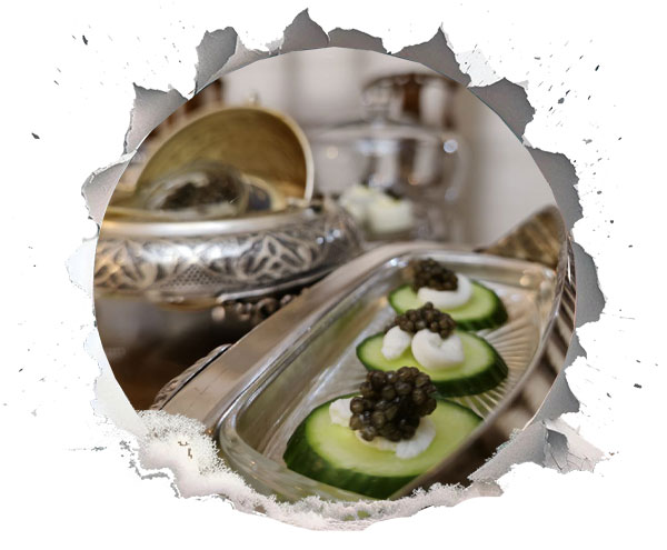 گارنیش خاویار
