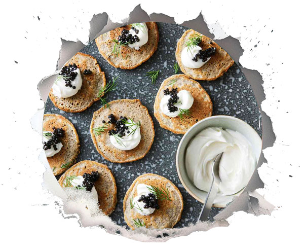 دورچین حرفه ای با خاویار