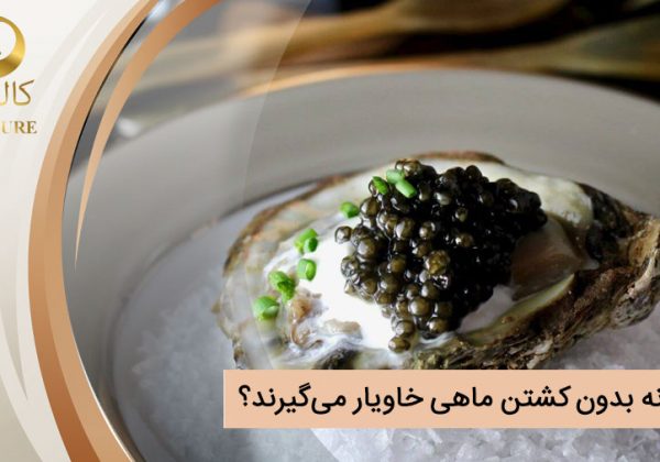 خاویار بدون کشتار